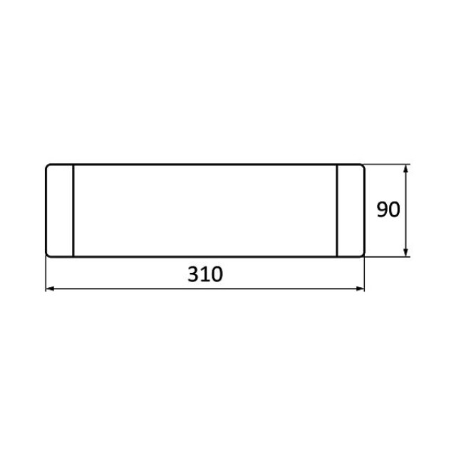 Απλίκα LED Λευκή Avva WL04-12W-300L-RCT 3000K Απλίκα LED Λευκή Avva WL04-12W-300L-RCT 3000K