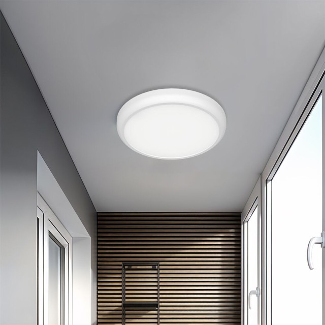 Πλαφονιέρα LED Στρογγυλή Λευκή 20w 2000lm CCT (2 σε 1) Πλαφονιέρα LED Στρογγυλή Λευκή 20w 2000lm CCT (2 σε 1)