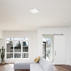 Πλαφονιέρα LED Τετράγωνη Λευκή 20w 2000lm CCT (2 σε 1) Πλαφονιέρα LED Τετράγωνη Λευκή 20w 2000lm CCT (2 σε 1)