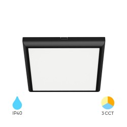 Πλαφονιέρα LED Τετράγωνη Μαύρη 20w 2000lm CCT (2 σε 1) Πλαφονιέρα LED Τετράγωνη Μαύρη 20w 2000lm CCT (2 σε 1)