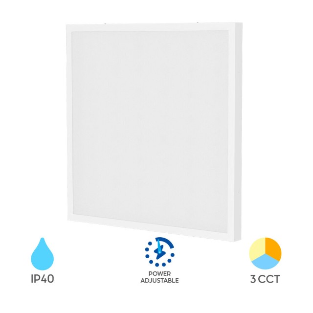 Φωτιστικό LED Panel Λευκό Backlite SRC 50W 600x600 Φωτιστικό LED Panel Λευκό Backlite SRC 50W 600x600