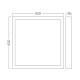 Φωτιστικό LED Panel Λευκό Backlite SRC 50W 600x600 Φωτιστικό LED Panel Λευκό Backlite SRC 50W 600x600