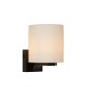 Lucide JENNO - Wall light Bathroom - 1xG9 - IP44 - Black