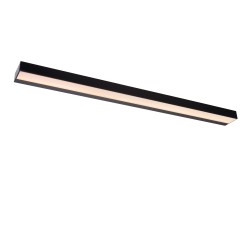 Lucide ALEXA - Wall light Bathroom - LED - 1x13W 3000K - IP44 - Black