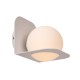 Lucide DAVY - Wall light Bathroom - 1xG9 - IP44 - White