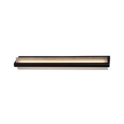 Lucide WANDA - Wall light Bathroom - LED - 1x19W 3000K - IP44 - Black