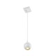 Lucide FAVORI - Pendant light Bathroom - 1xGU10 - IP44 - White