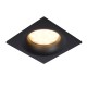 Lucide ZIVA - Recessed spotlight Bathroom - 1xGU10 - IP44 - Black