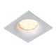 Lucide ZIVA - Recessed spotlight Bathroom - 1xGU10 - IP44 - White