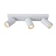 Lucide TAYLOR - Ceiling spotlight Bathroom - LED Dim to warm - GU10 - 3x5W 2200K/3000K - IP44 - White
