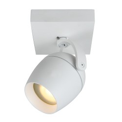 Lucide PRESTON - Ceiling spotlight Bathroom - 1xGU10 - IP44 - White
