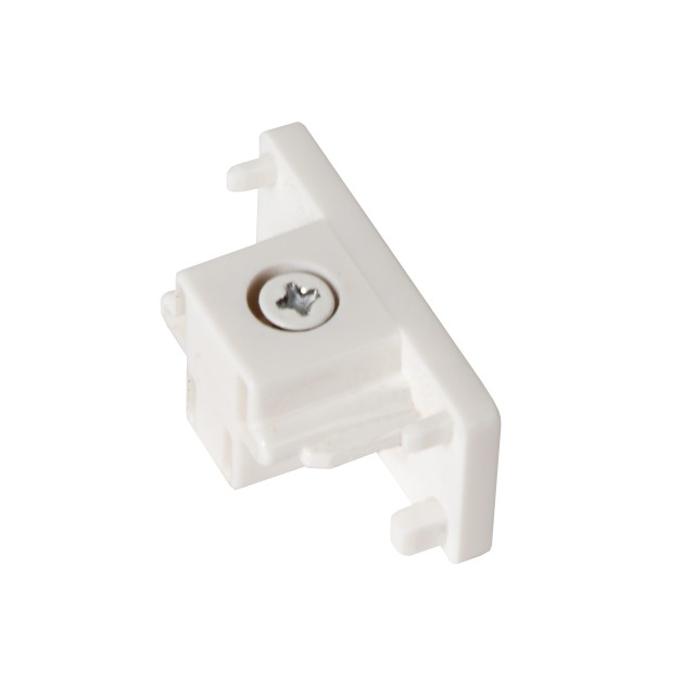 Lucide TRACK End cap - 1-circuit Track lighting system - Set of 2 - White (Extension) Lucide TRACK End cap - 1-circuit Track lighting system - Set of 2 - White (Extension)