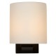 Lucide JENNO - Wall light Bathroom - 1xG9 - IP44 - Black