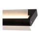 Lucide WANDA - Wall light Bathroom - LED - 1x15W 3000K - IP44 - Black