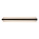 Lucide WANDA - Wall light Bathroom - LED - 1x19W 3000K - IP44 - Black