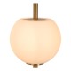 Lucide ELDA - Wall light Bathroom - 1xG9 - IP44 - Matt Gold / Brass