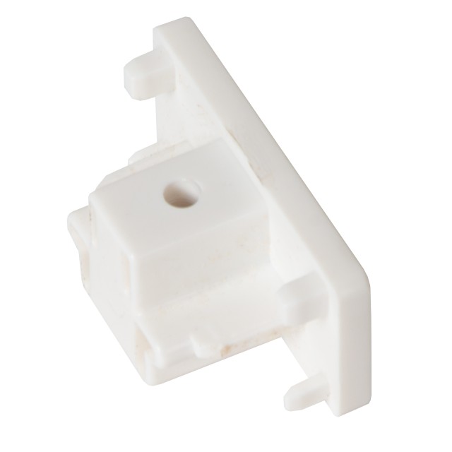 Lucide TRACK End cap - 1-circuit Track lighting system - Set of 2 - White (Extension) Lucide TRACK End cap - 1-circuit Track lighting system - Set of 2 - White (Extension)