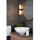Lucide JESSE - Wall light Bathroom - 2xG9 - IP44 - Black