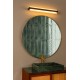 Lucide WANDA - Wall light Bathroom - LED - 1x19W 3000K - IP44 - Black