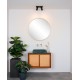 Lucide TAYLOR - Ceiling spotlight Bathroom - LED Dim to warm - GU10 - 2x5W 2200K/3000K - IP44 - Black