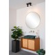 Lucide TAYLOR - Ceiling spotlight Bathroom - LED Dim to warm - GU10 - 2x5W 2200K/3000K - IP44 - Black