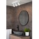 Lucide TAYLOR - Ceiling spotlight Bathroom - LED Dim to warm - GU10 - 3x5W 2200K/3000K - IP44 - White