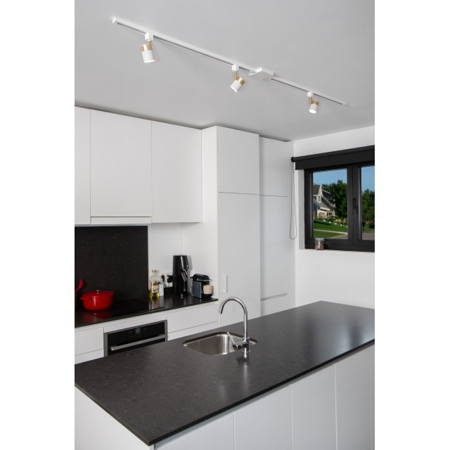 Lucide TRACK End cap - 1-circuit Track lighting system - Set of 2 - White (Extension) Lucide TRACK End cap - 1-circuit Track lighting system - Set of 2 - White (Extension)