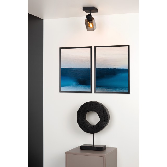 Lucide ALION - Ceiling spotlight - 1xE14 - Black