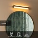 Lucide WANDA - Wall light Bathroom - LED - 1x15W 3000K - IP44 - Black
