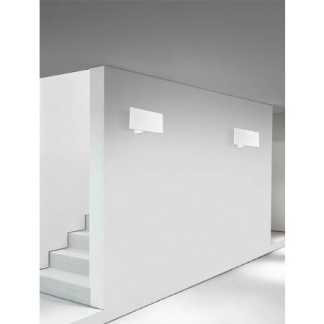 Απλίκα Τοίχου COPERCHIO Λευκή Αλουμινίου LED 51606801 Nova Luce
