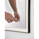 Sandy Black Aluminium & Mirror Glass