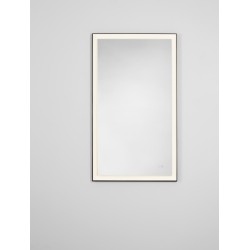 Sandy Black Aluminium & Mirror Glass