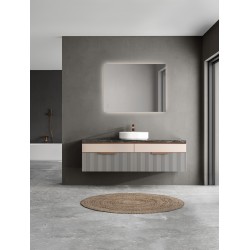 Silver Aluminium & Glass