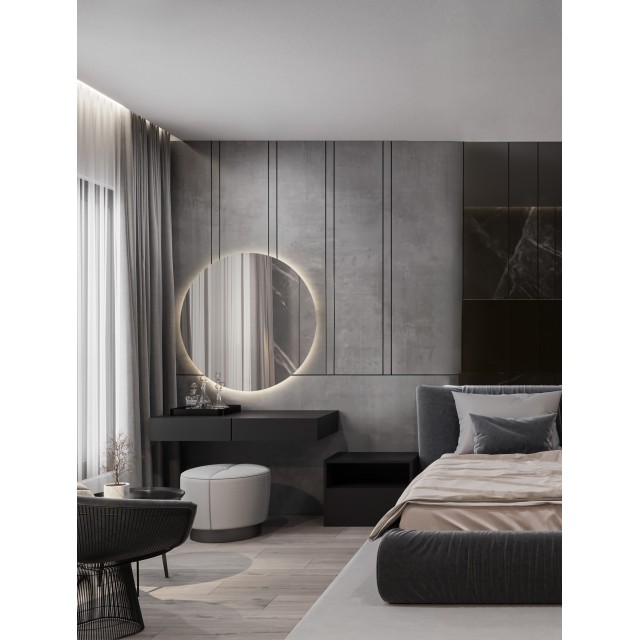 Silver Aluminium & Glass