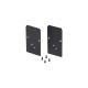 Sandy Black Aluminium Track End Cap