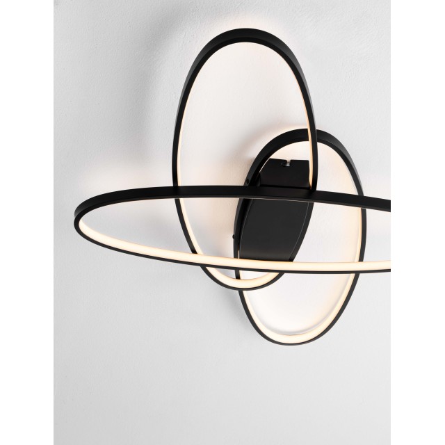 Triac Dimmable Matt Black Aluminium, Steel & Silicone