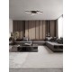 Triac Dimmable Matt Black Aluminium, Steel & Silicone