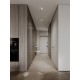 Sandy White & Black Aluminium