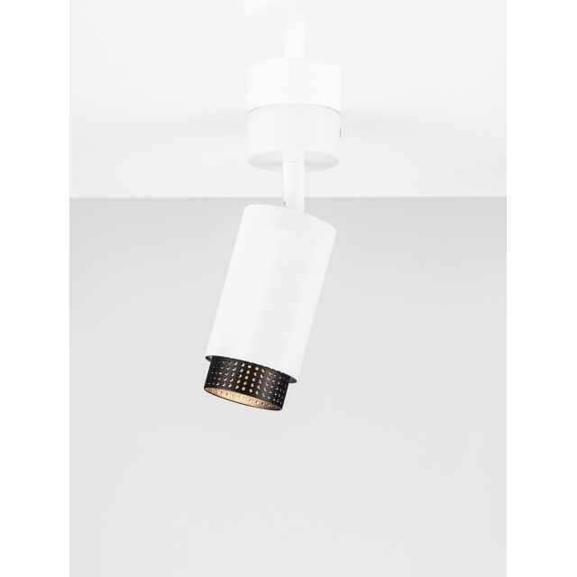 Sandy White & Black Aluminium