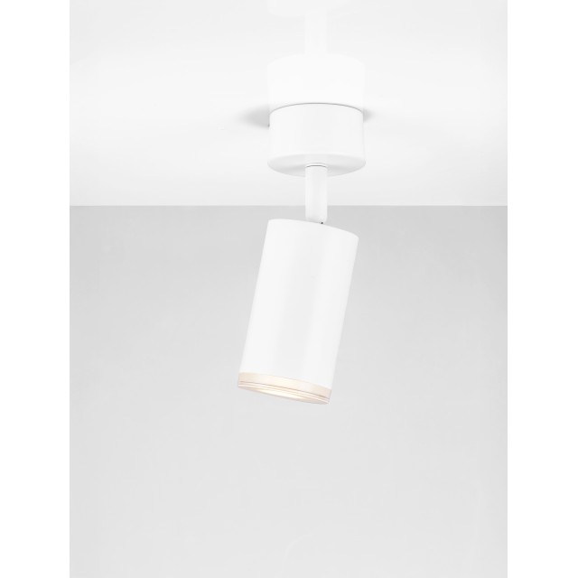Sandy White Aluminium & Frosted Acrylic