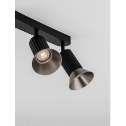 Oxide Bronze & Black Aluminium