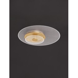 Brass Gold Aluminium &Acrylic