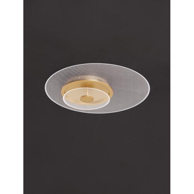 Brass Gold Aluminium &Acrylic