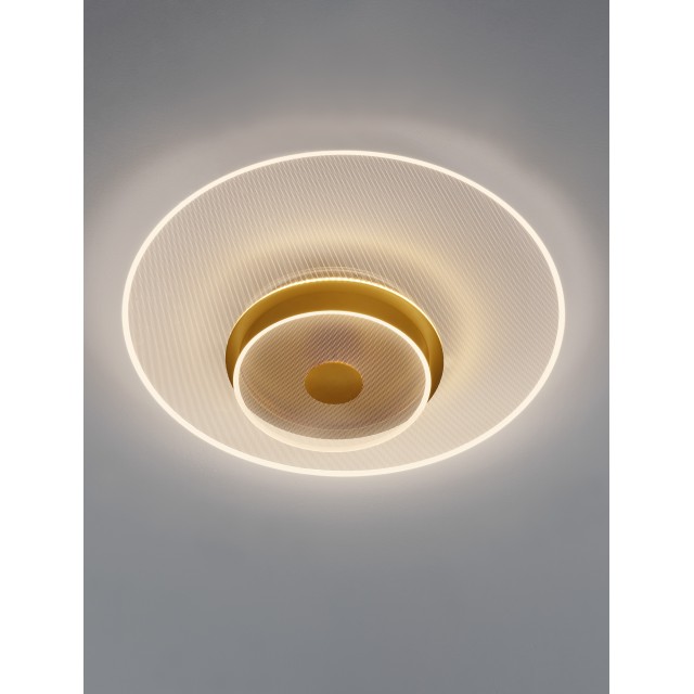 Brass Gold Aluminium &Acrylic