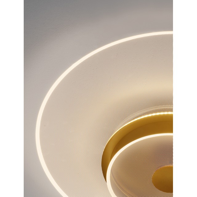 Brass Gold Aluminium &Acrylic