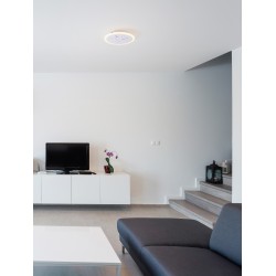 Sandy White Aluminium & Acrylic