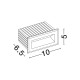 Sandy Black Acrylic Polycarbonate Diffuser Sandy Black Acrylic Polycarbonate Diffuser