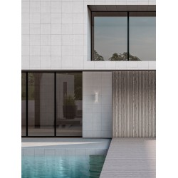Sandy White Aluminium & Glass