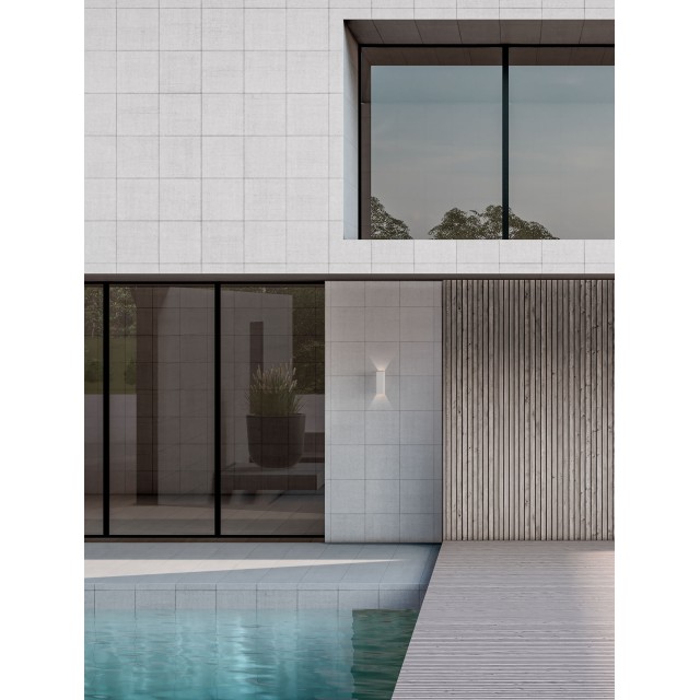 Sandy White Aluminium & Glass