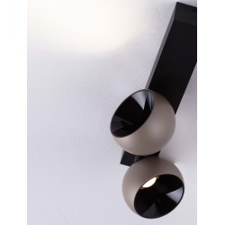 Triac Dimmable Champaign Gold Aluminium & Black Base